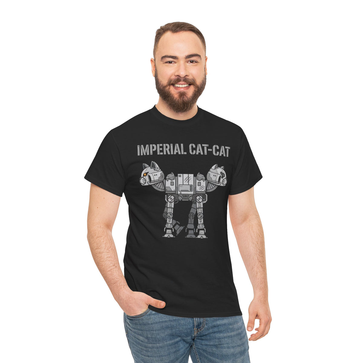 Imperial Cat-Cat T-Shirt — Regal Cat Graphic Tee