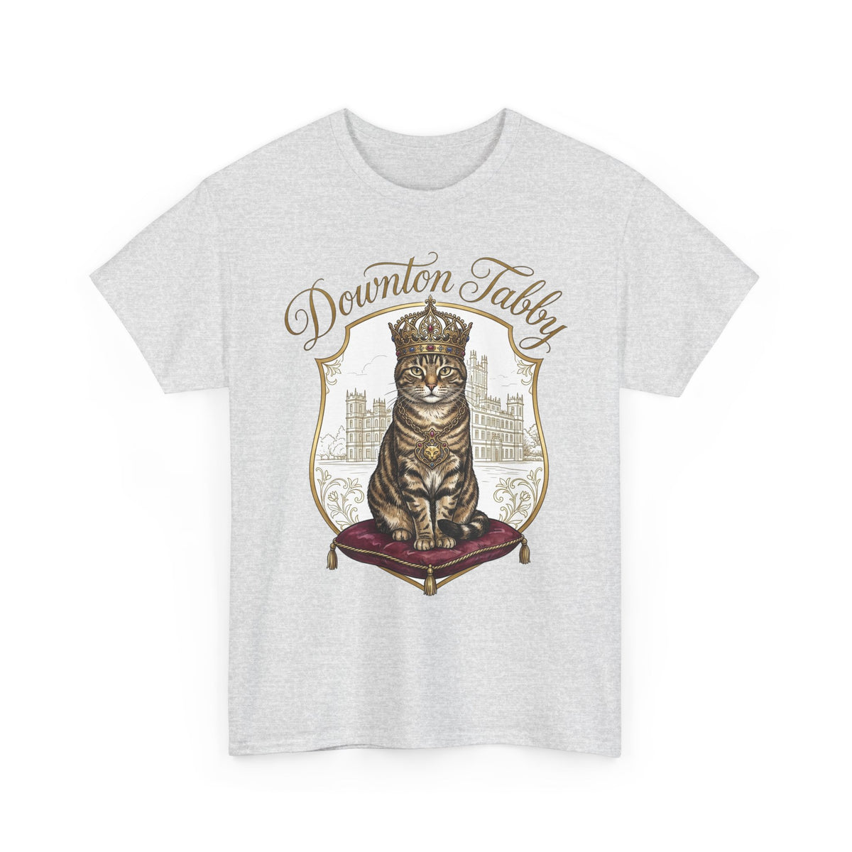 Downton Abbey Cat Parody T-Shirt — Funny Period Drama Cat Tee