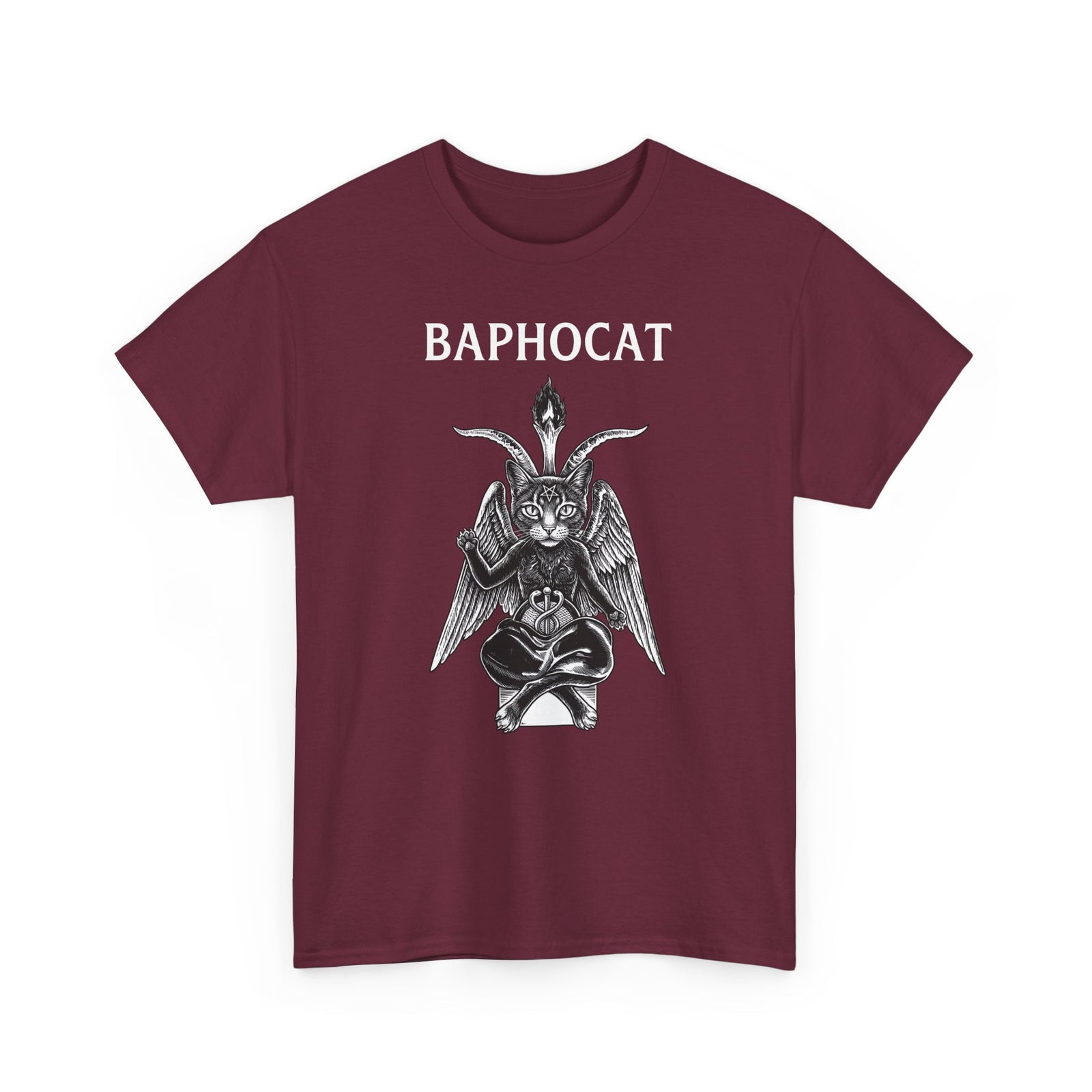 Baphocat Dark Evil Cat T-Shirt