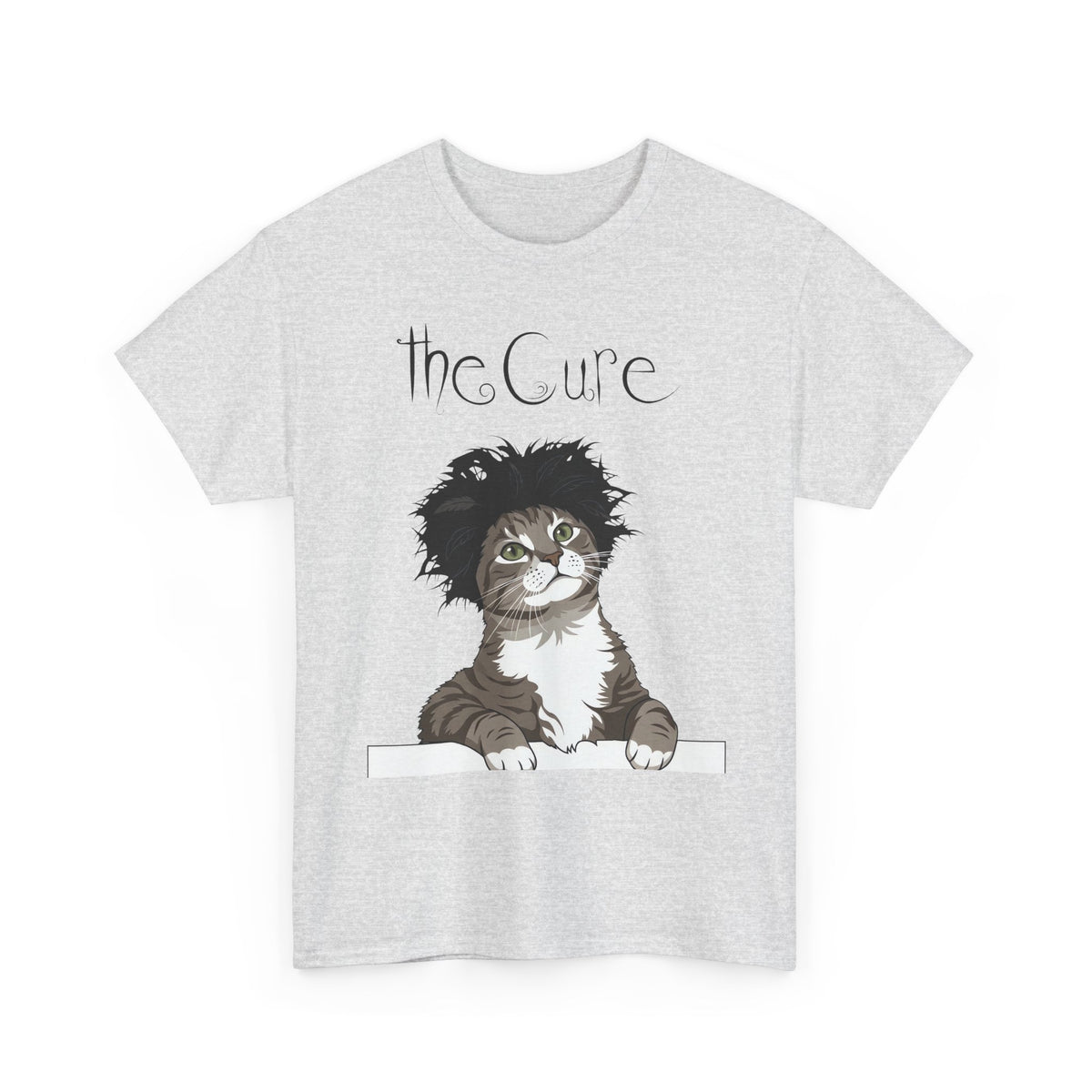 The Cure Kitten Band Tee Cute Cat