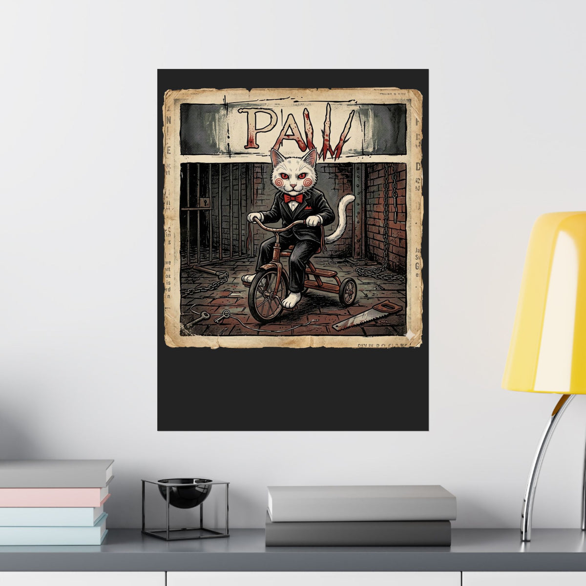 Billy the Puppet Cat Lover Poster