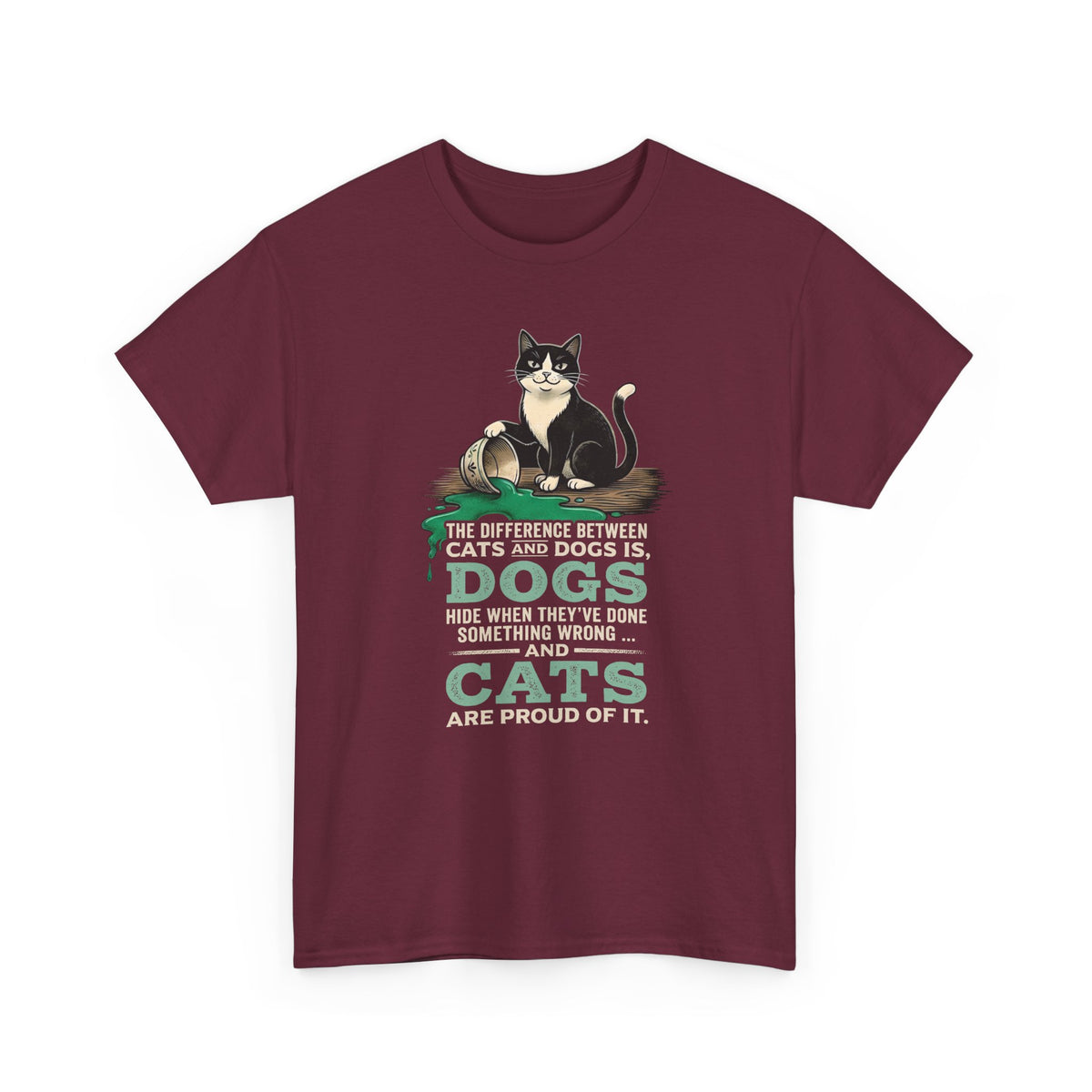 Cats Aren't Guilty T-Shirt — Funny Cat Lover Tee