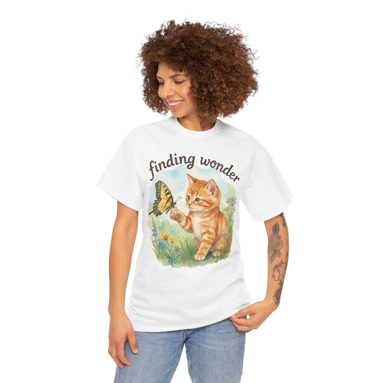 Finding Wonder Cat T-Shirt