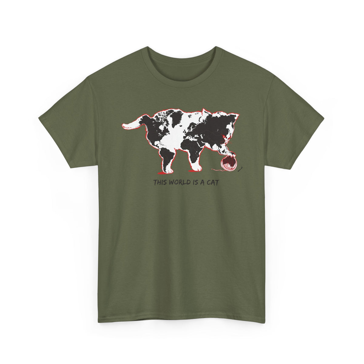 This World Is A Cat T-Shirt