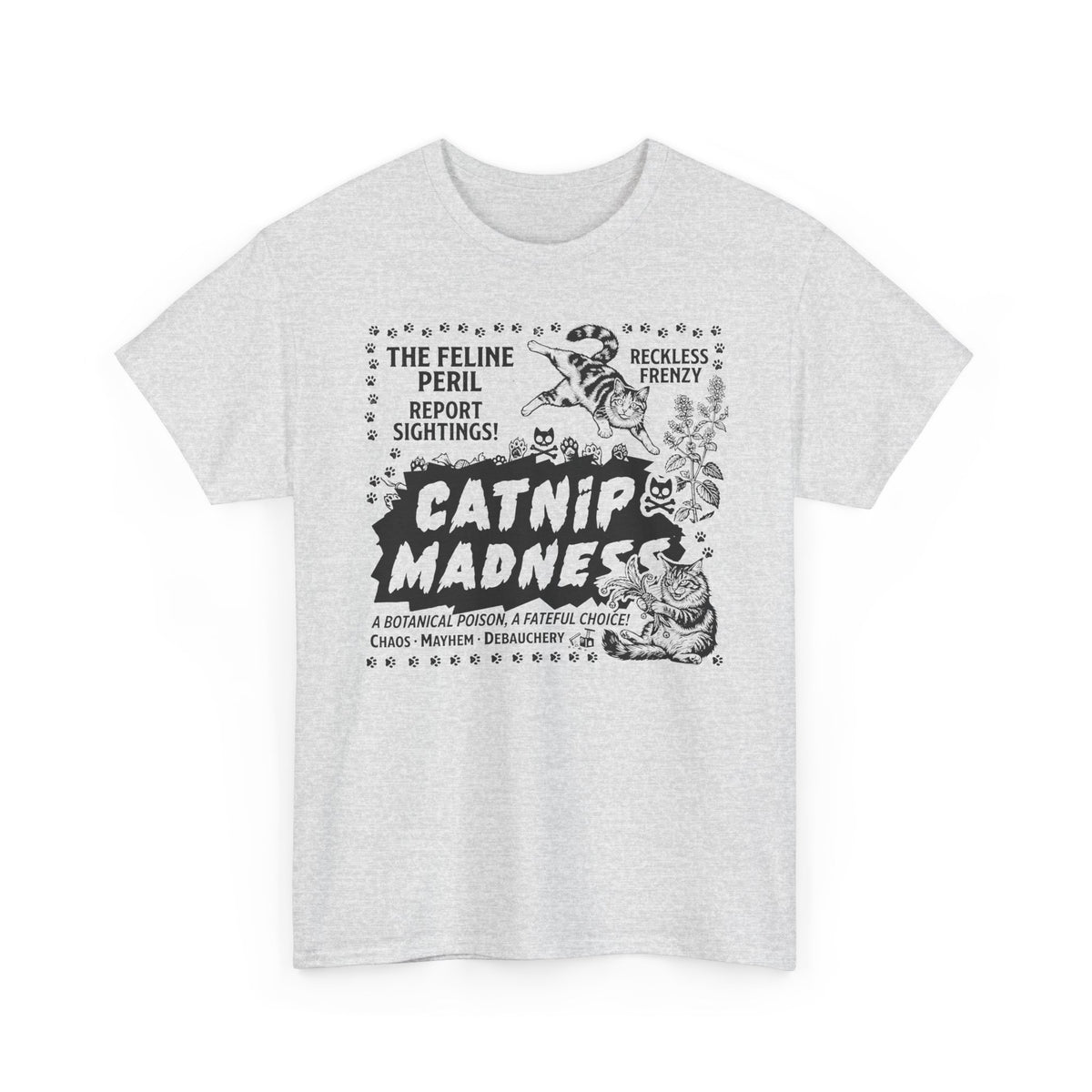 Catnip Madness Cat T-Shirt