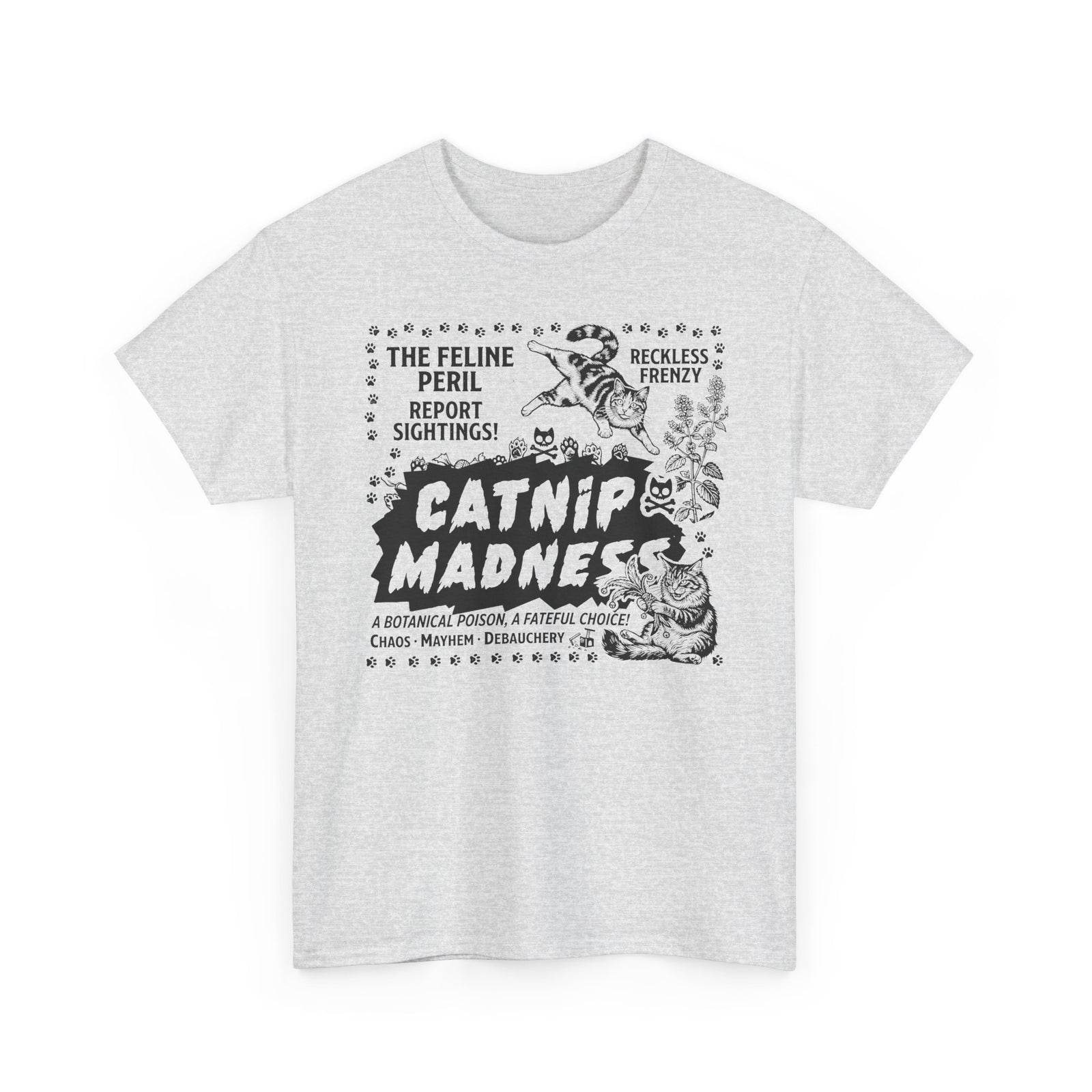 Catnip Madness Cat T-Shirt