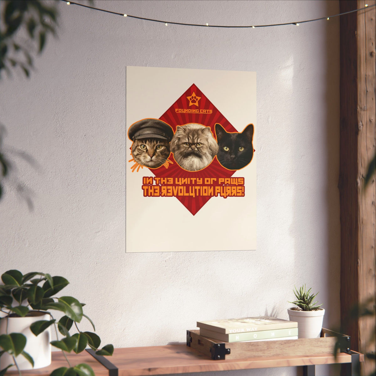 Founding Cats Poster