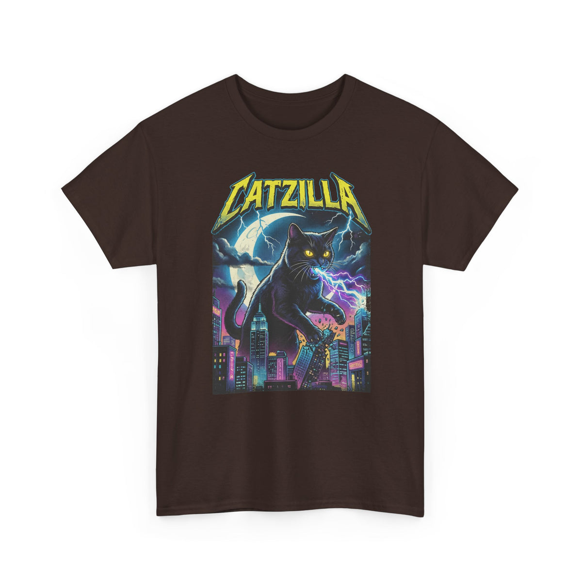 Cat Attack T-Shirt — Funny Graphic Cat Tee