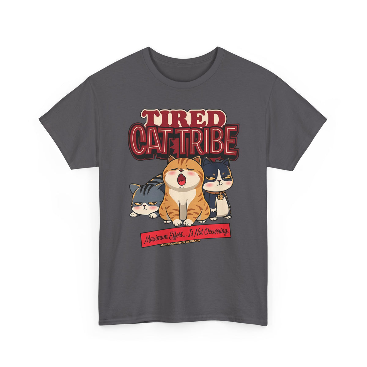 Tired Cat Tribe T-Shirt