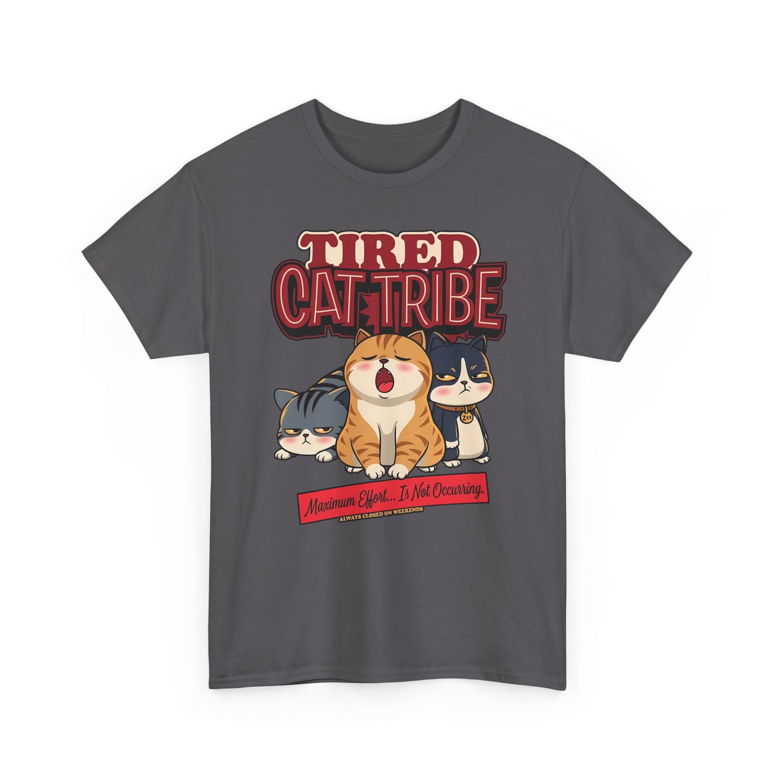 Tired Cat Tribe T-Shirt