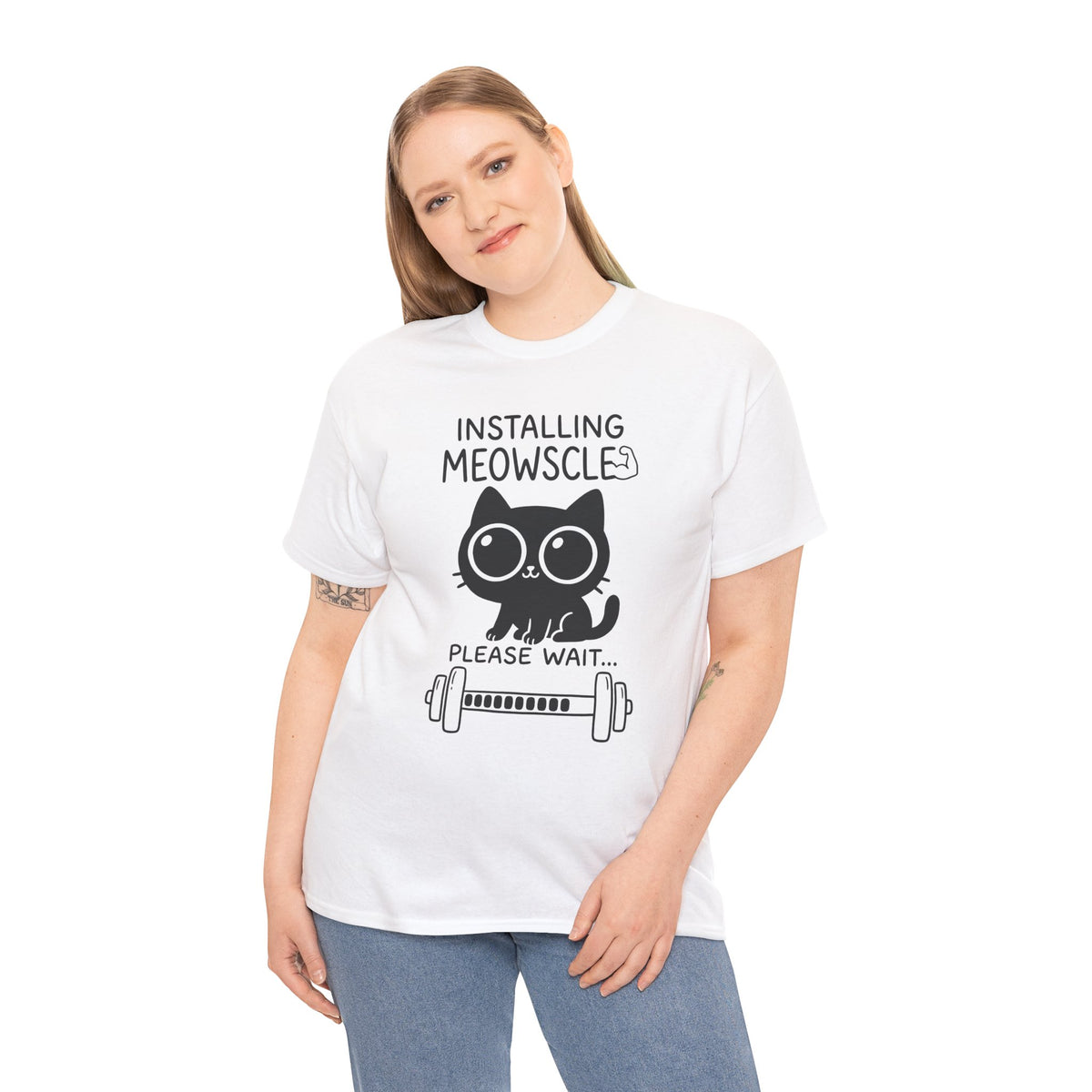 Installing Meowscles T-Shirt