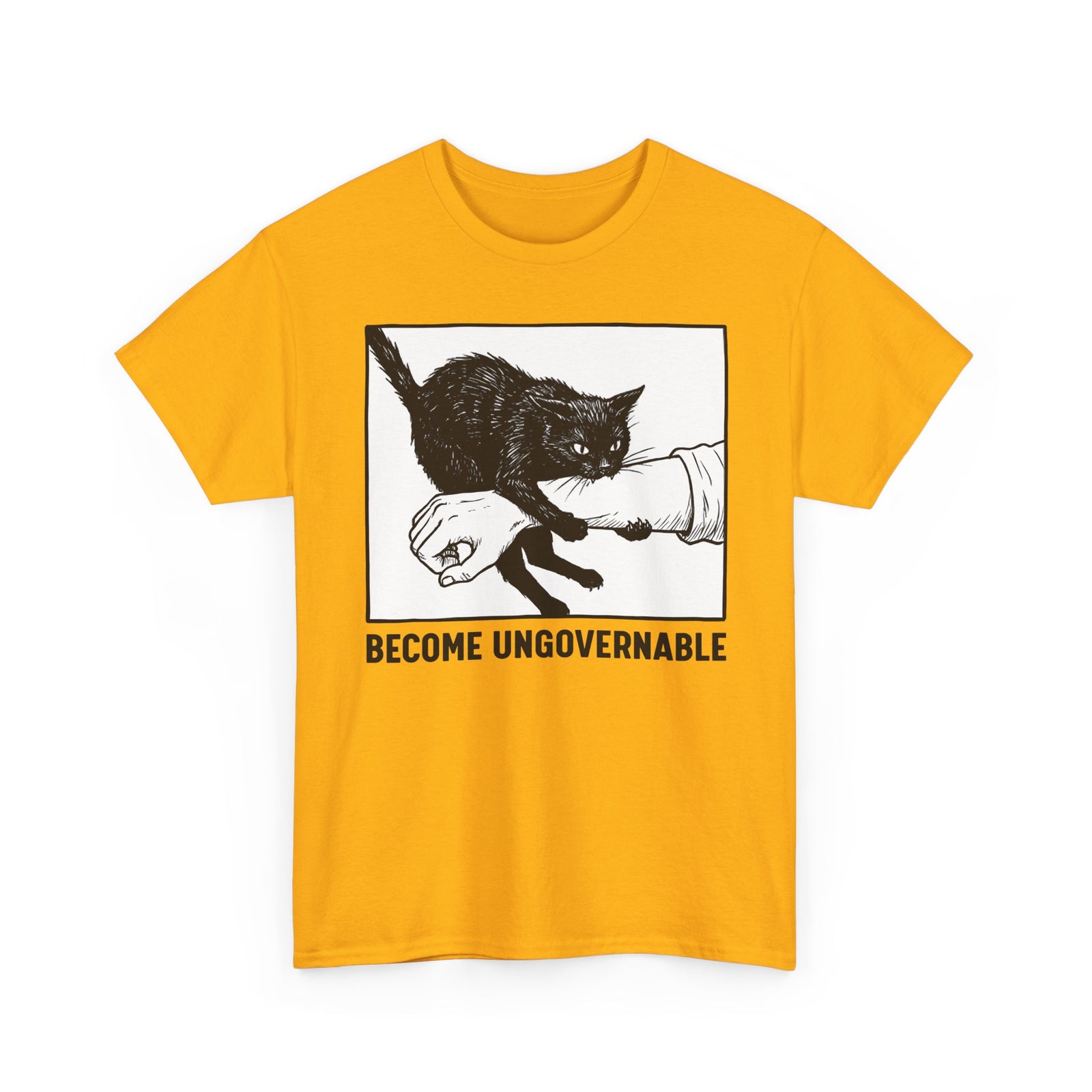 Become Ungovernable Cat T-Shirt