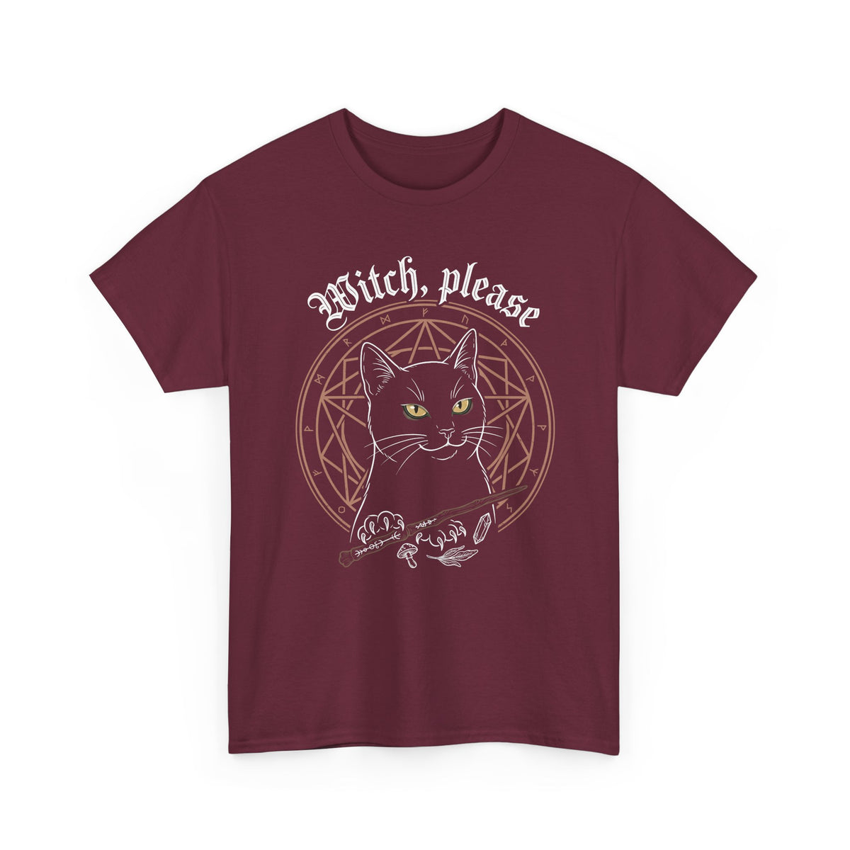Witch, Please Black Cat Club T-Shirt