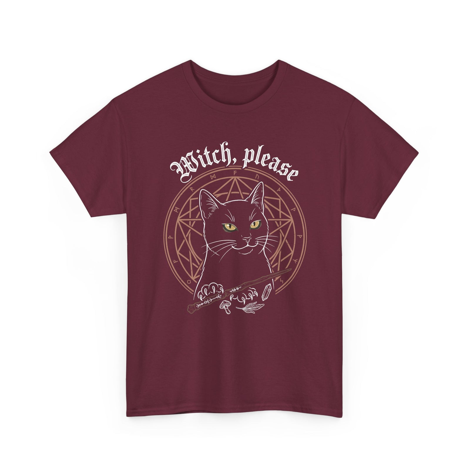 Witch, Please Black Cat Club T-Shirt