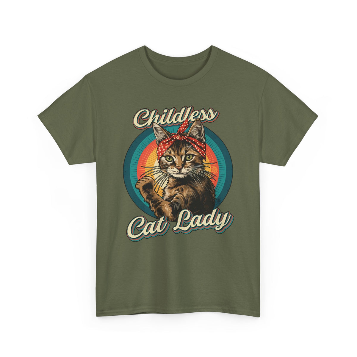 Childless Cat Lady T-Shirt — Funny Cat Lover Tee