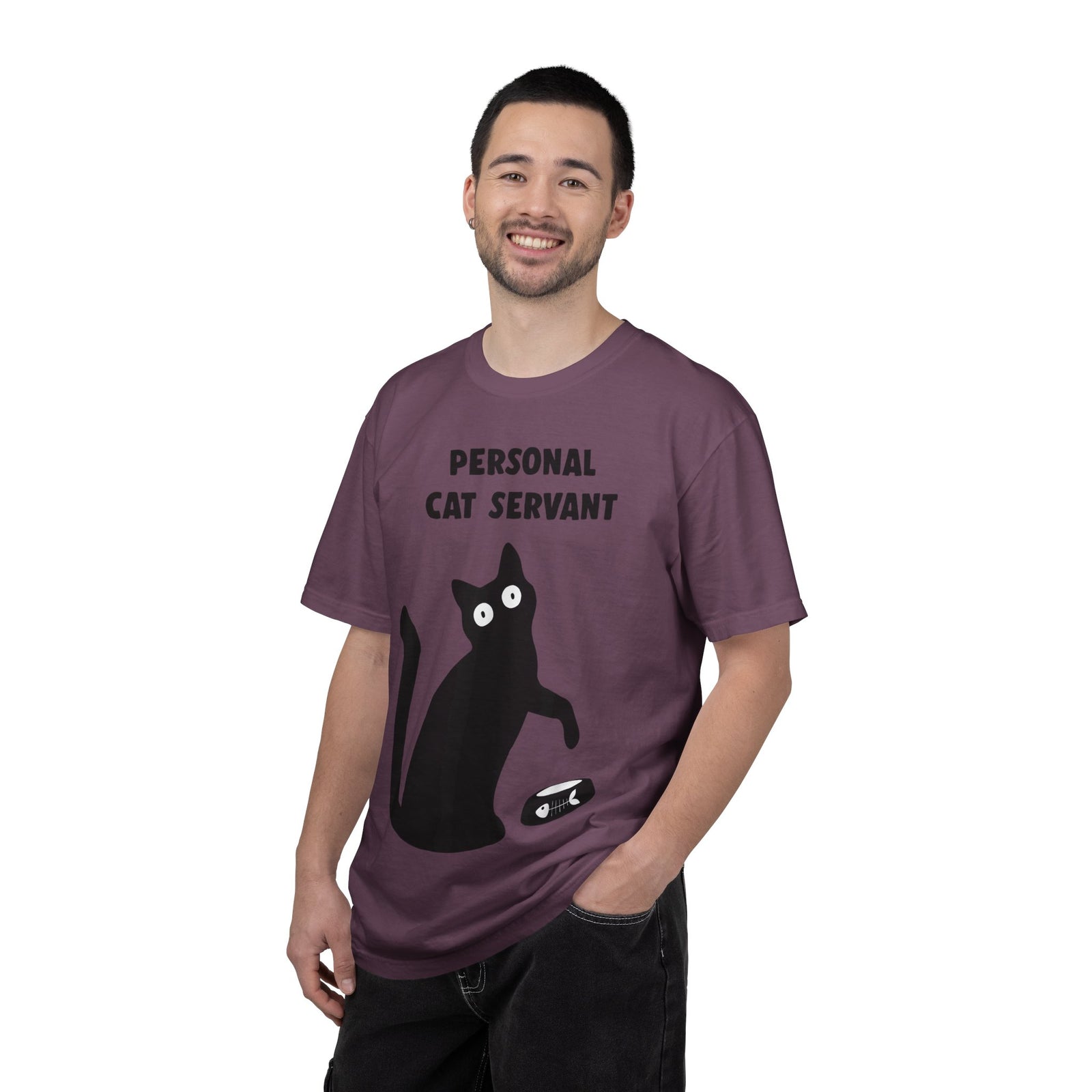 Personal Cat Servant T-Shirt — Funny Cat Lover Tee