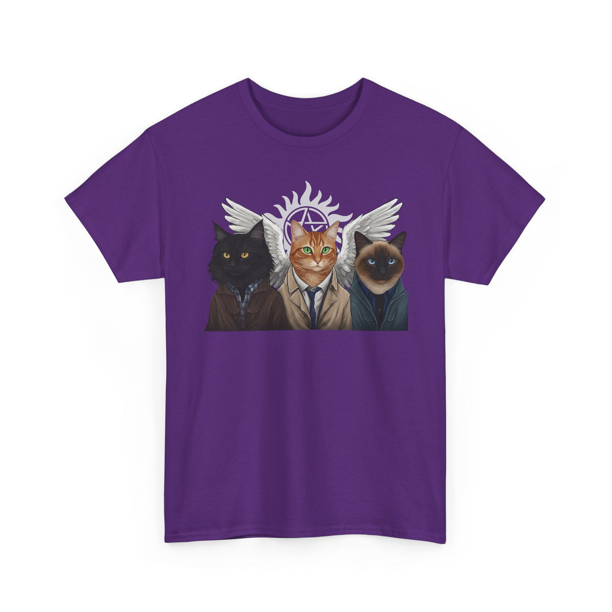 SuperCat Supernatural Cat T-Shirt — Mystical Cat Graphic Tee