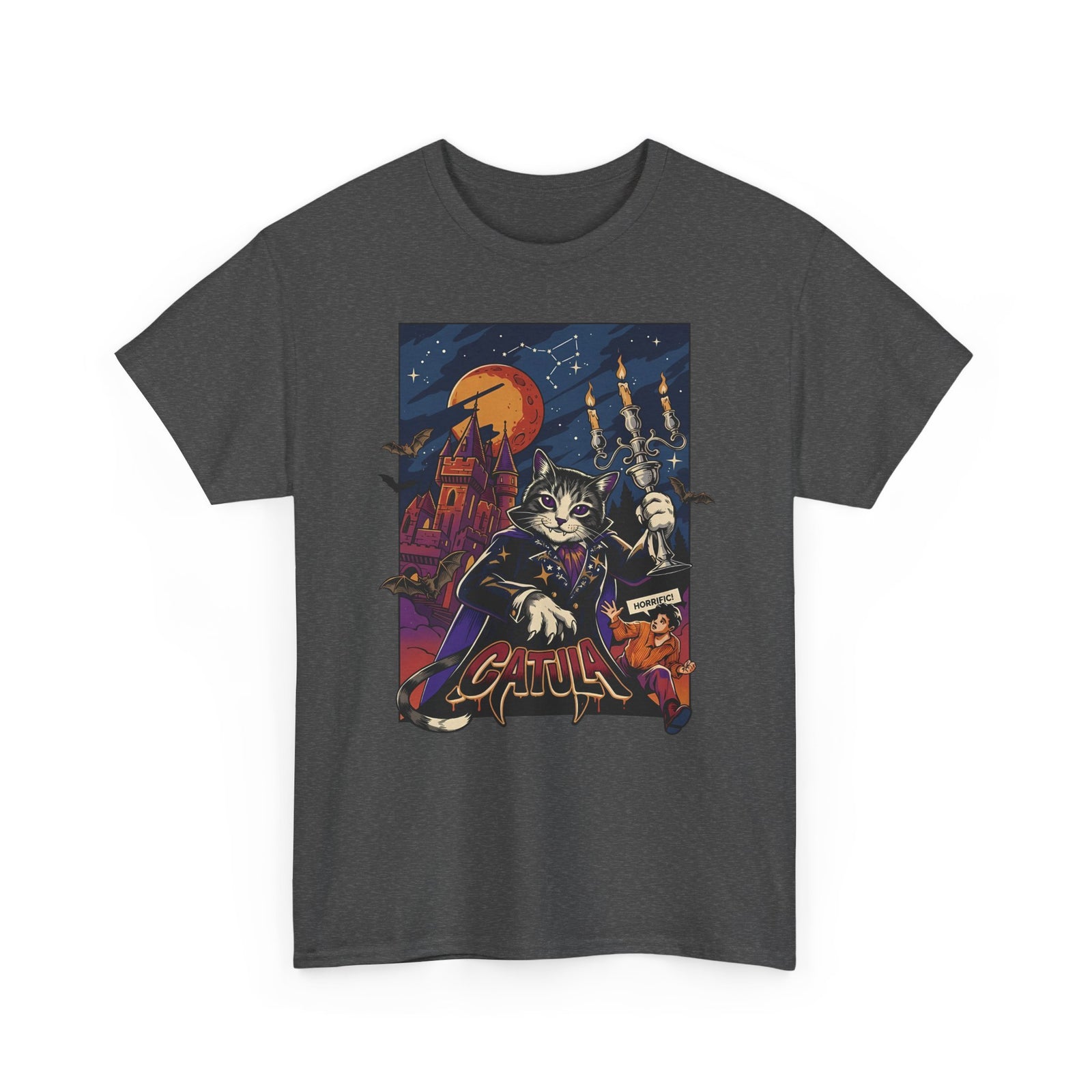 Catula Cat Dracula T-Shirt