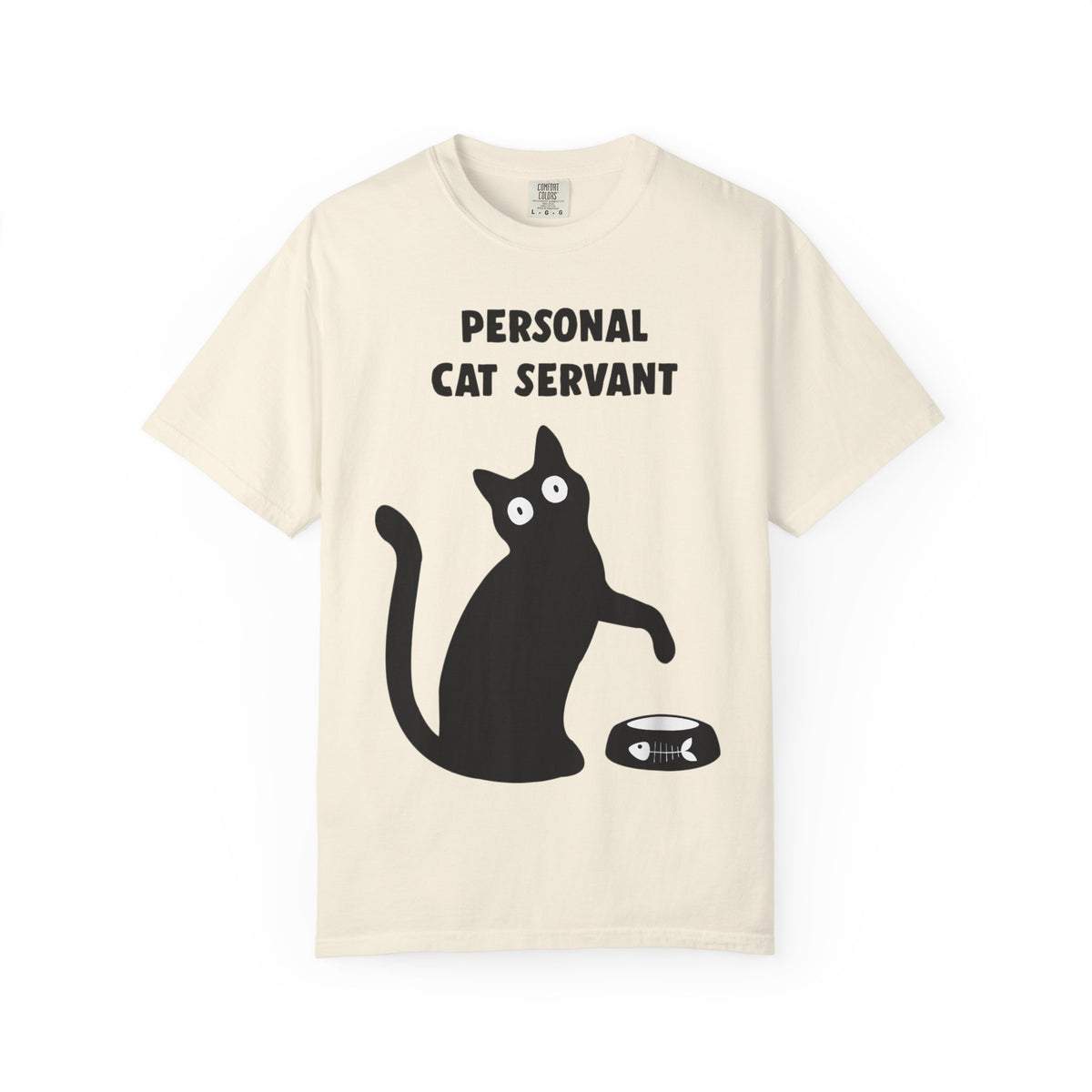 Personal Cat Servant T-Shirt — Funny Cat Lover Tee
