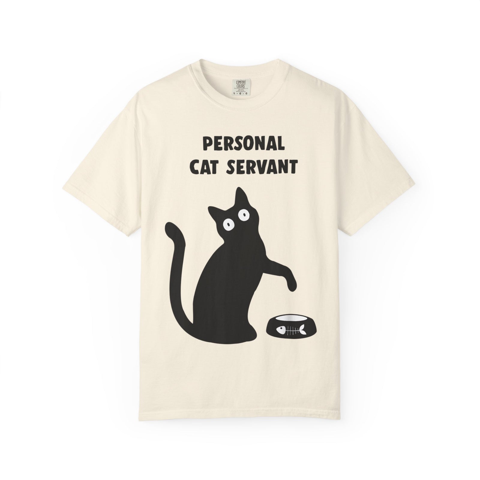 Personal Cat Servant T-Shirt — Funny Cat Lover Tee