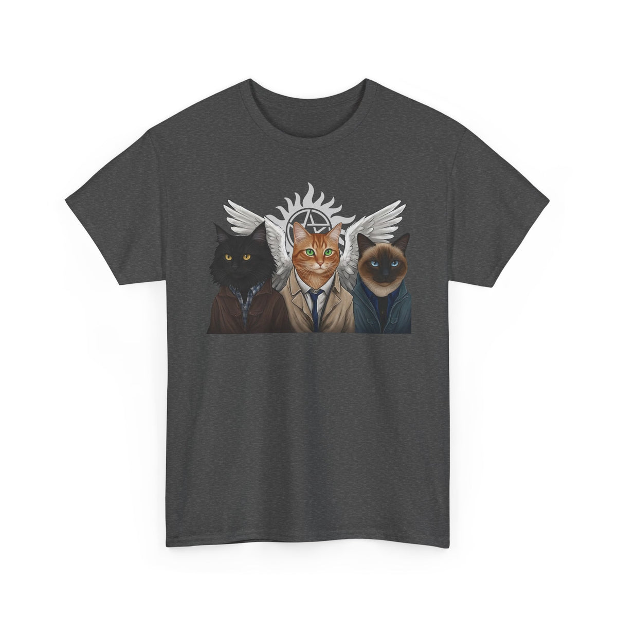 SuperCat Supernatural Cat T-Shirt — Mystical Cat Graphic Tee