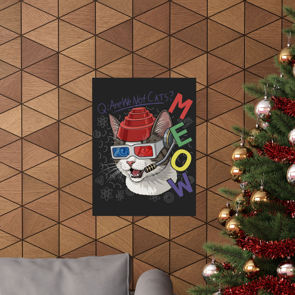 Meow Are We Not Cats Poster