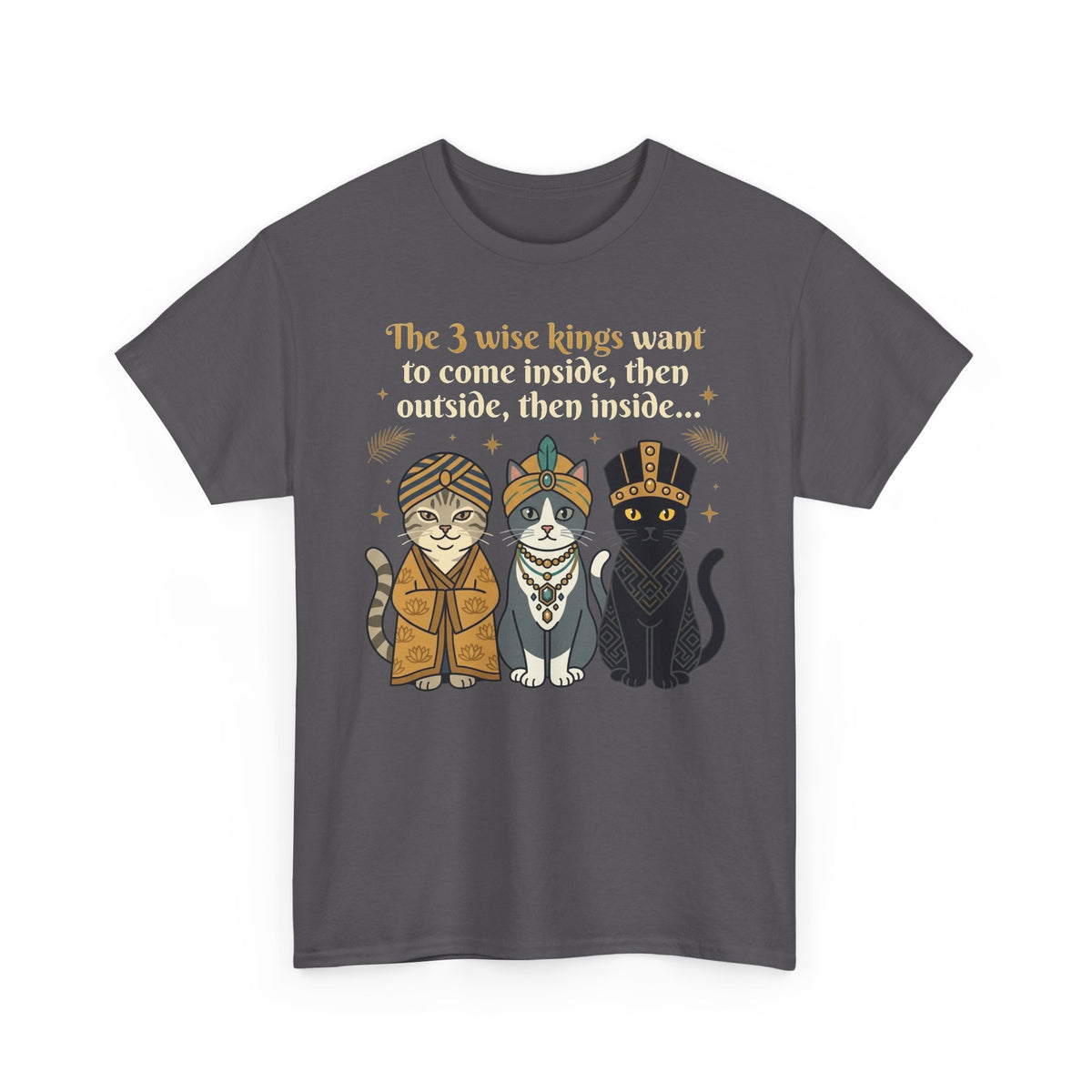Cat Three Wise Kings Tee — "The 3 Wise Kings" Nativity Cat Christmas Shirt