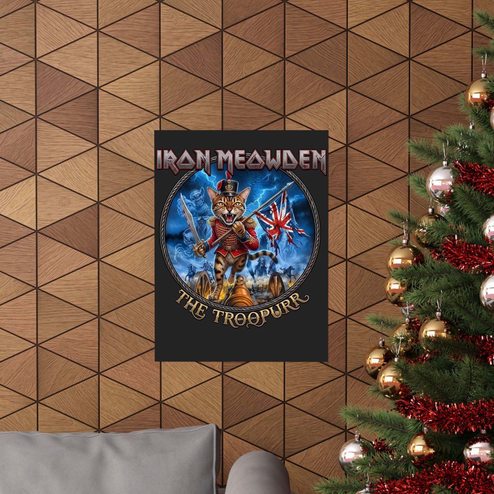 The Troopurr Cat Rock Poster
