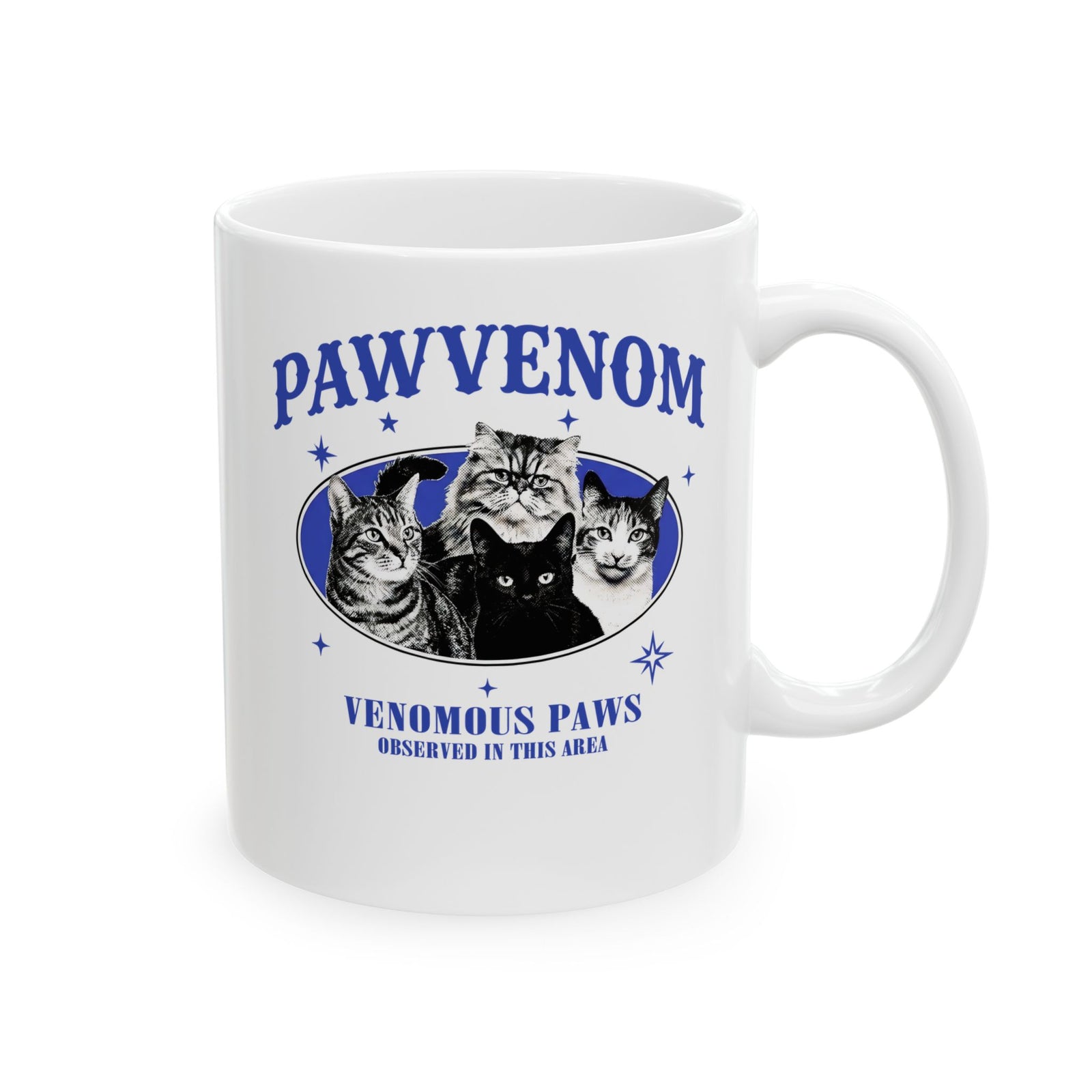 Pawvenom Funny Kitten Ceramic Mug