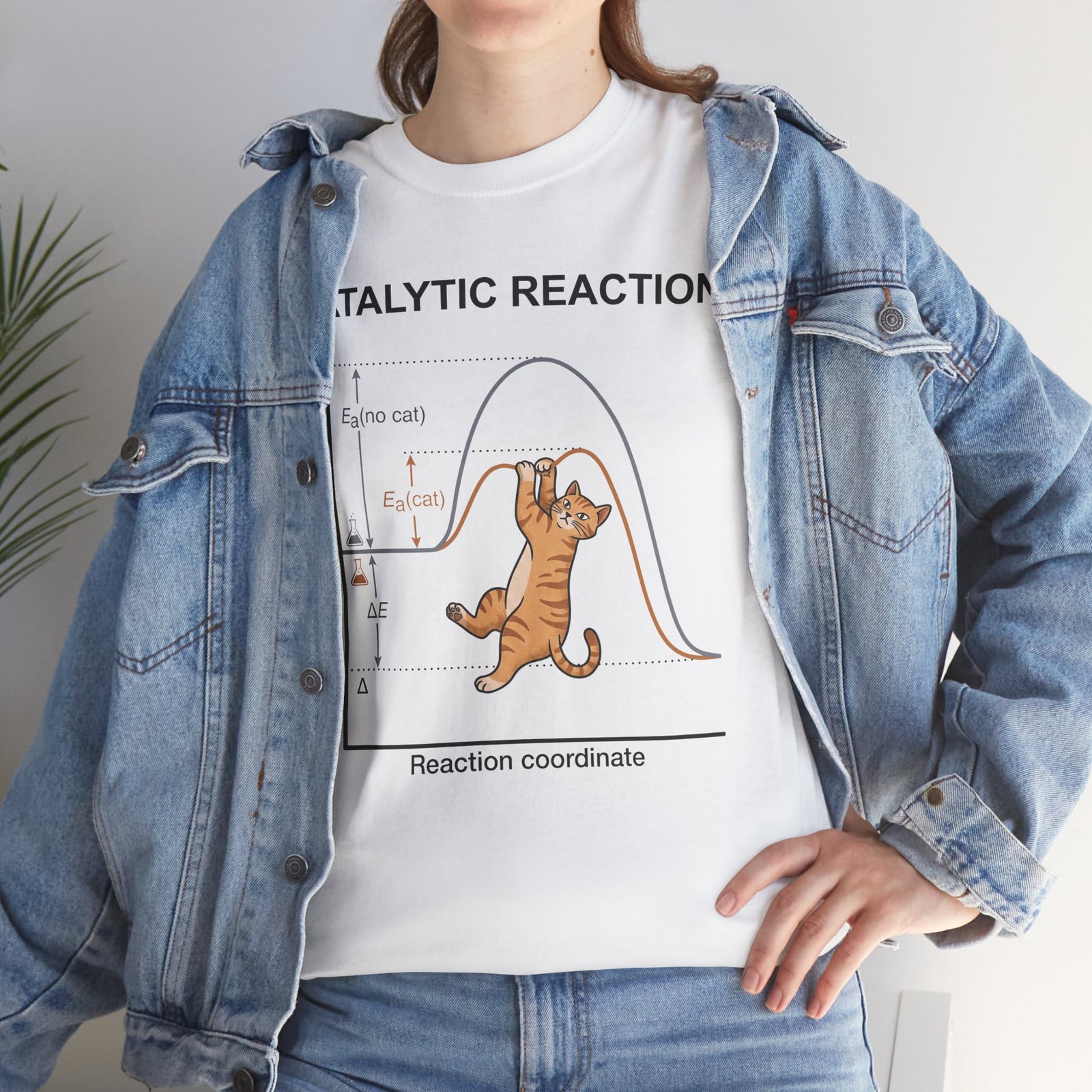 Funny 'Catalytic Reaction' Science Teacher Tee