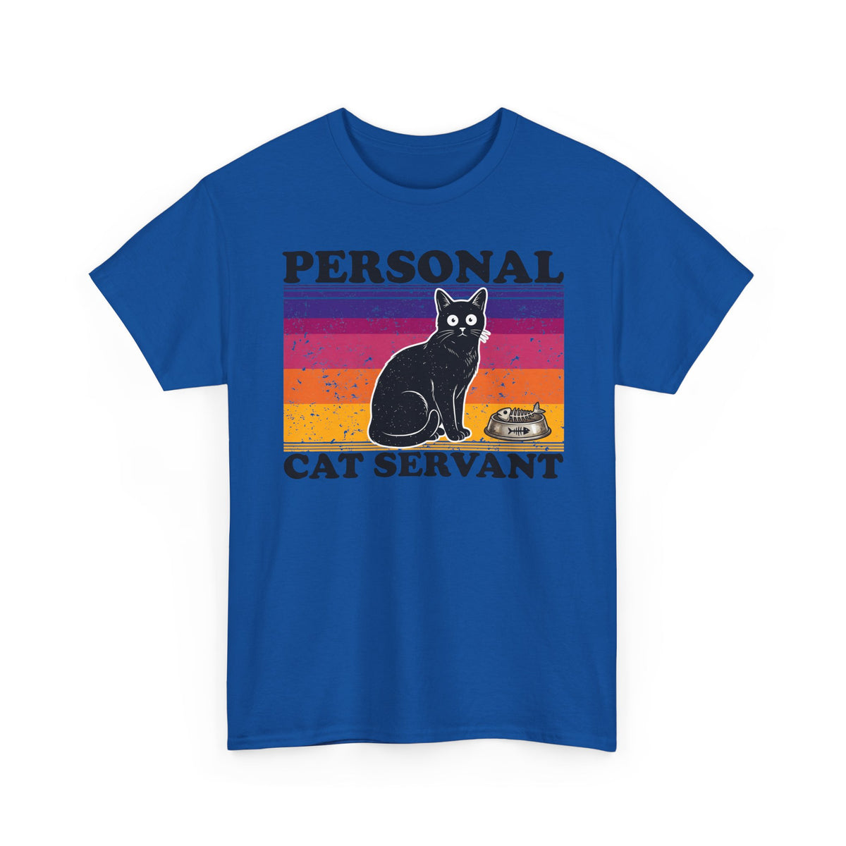 Personal Cat Servant T-Shirt — Funny Cat Lover Tee