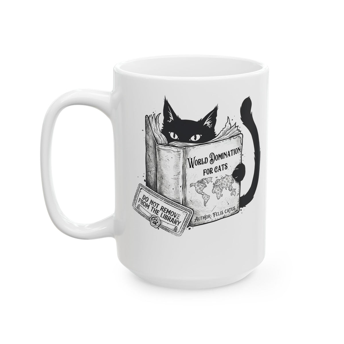 Cats "Dominated" the World Ceramic Mug