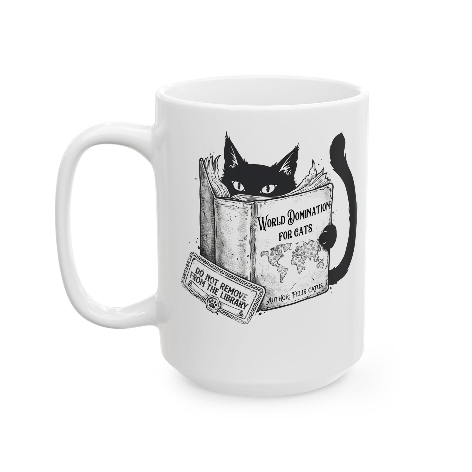 Cats "Dominated" the World Ceramic Mug