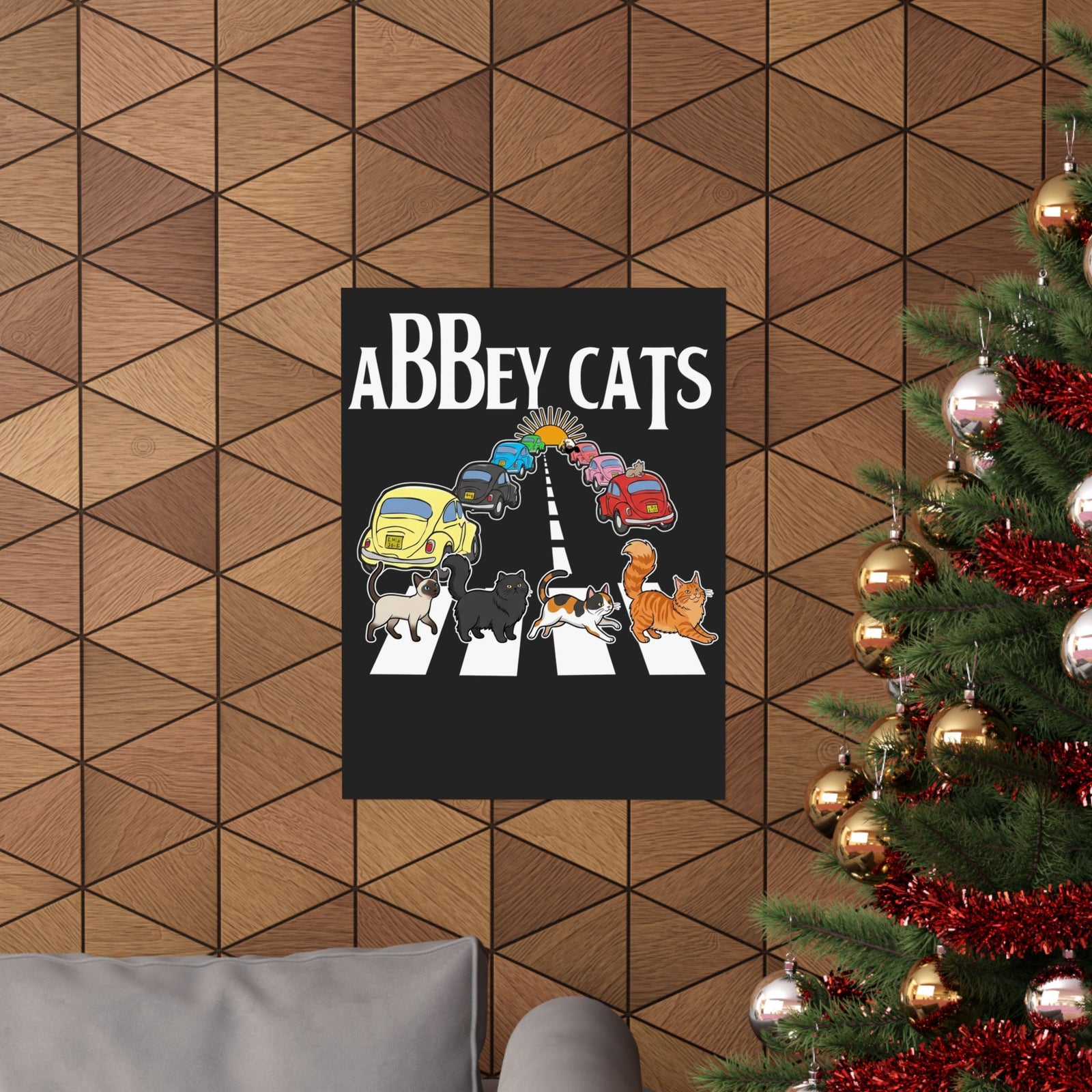 Cats Parody Poster Abbey Cats