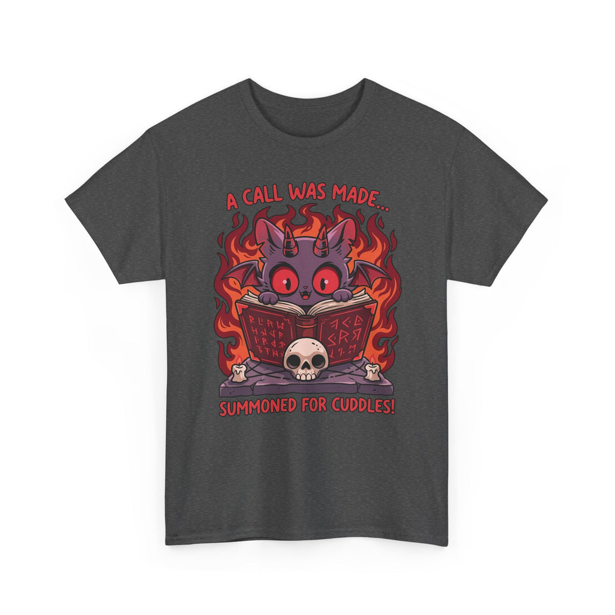 Summoned for Cuddles Cat T-Shirt — "A Call Was Made" Cute Cat Tee