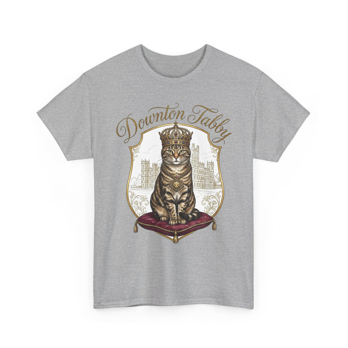 Downton Abbey Cat Parody T-Shirt — Funny Period Drama Cat Tee