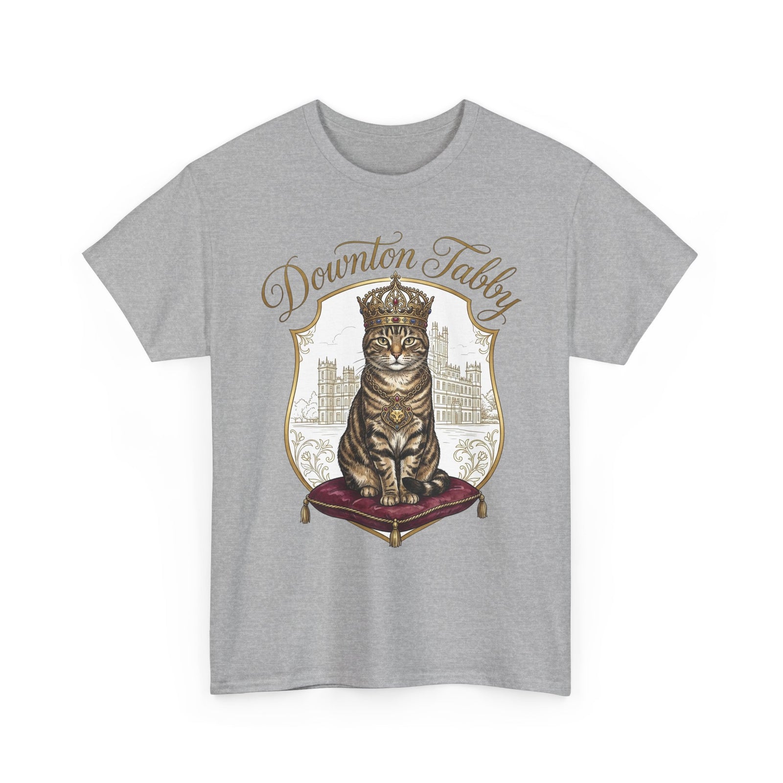 Downton Abbey Cat Parody T-Shirt — Funny Period Drama Cat Tee