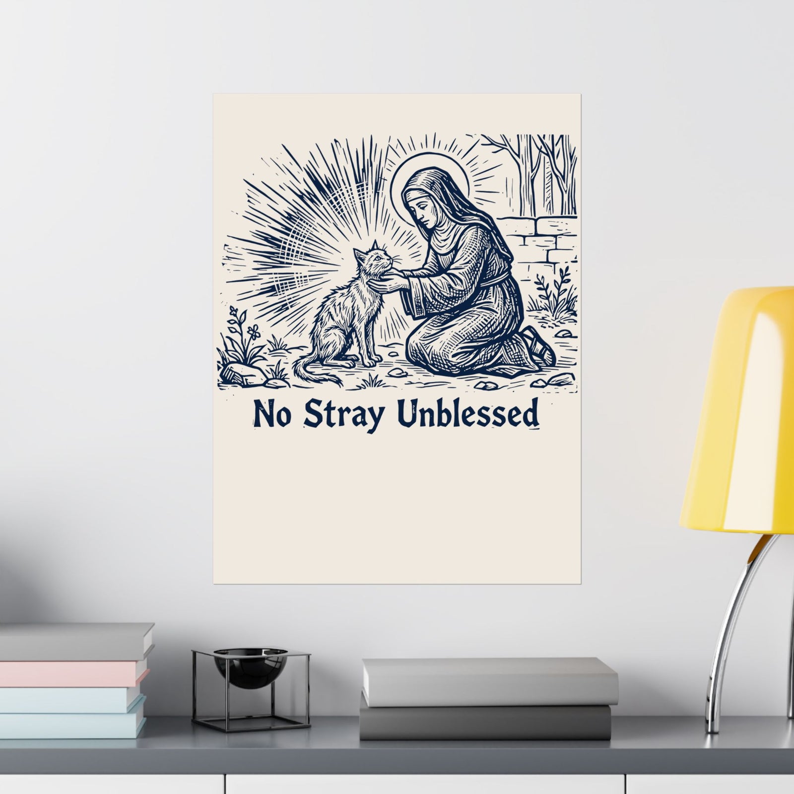 "Every Cat Is Blessed" Cat Poster