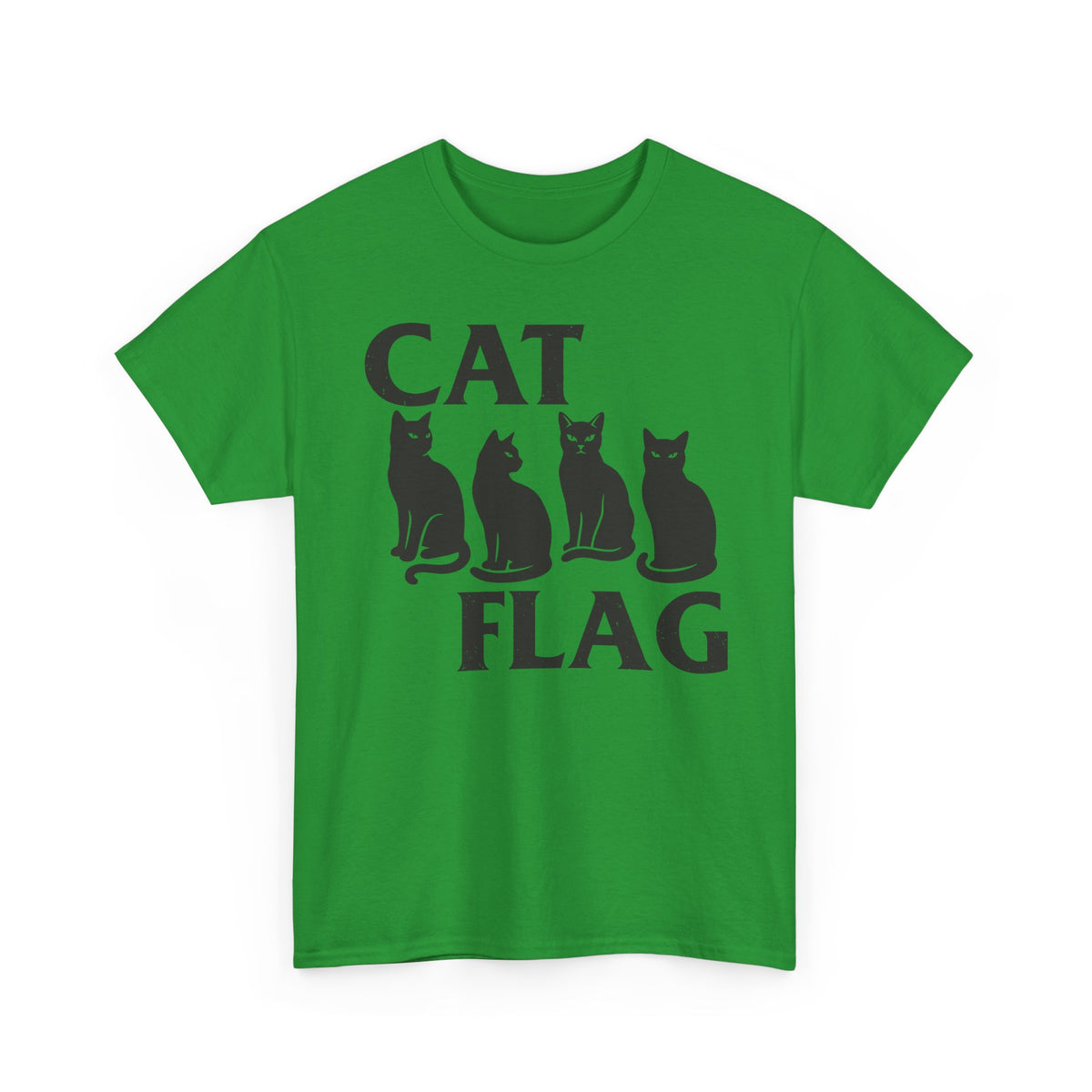 Cat Flag T-Shirt — Pride-Inspired Feline Graphic Tee