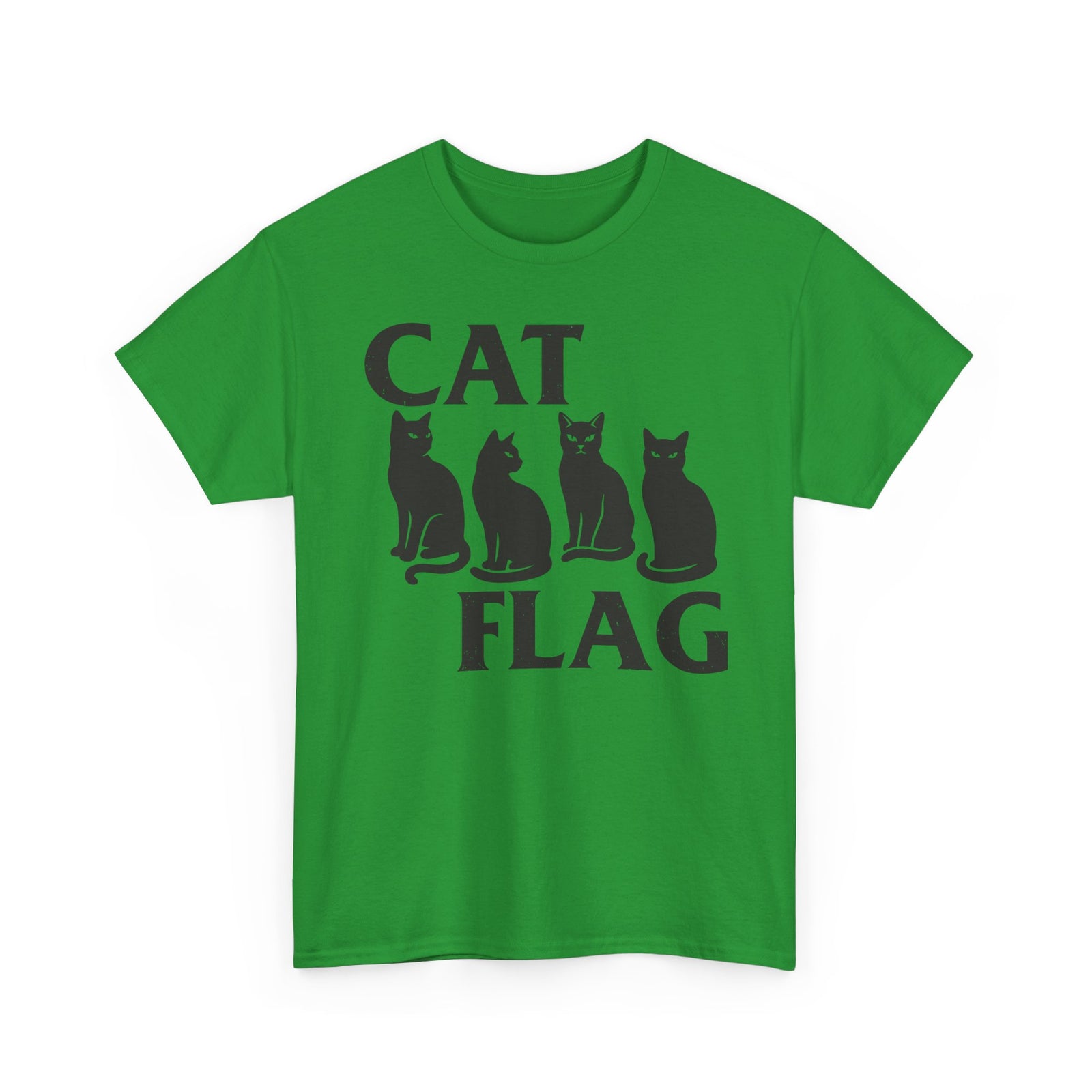 Cat Flag T-Shirt — Pride-Inspired Feline Graphic Tee