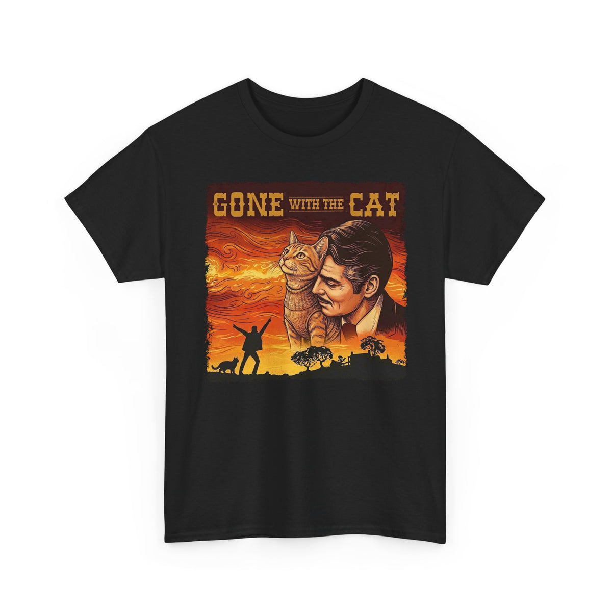 Gone with the Cat T‑Shirt