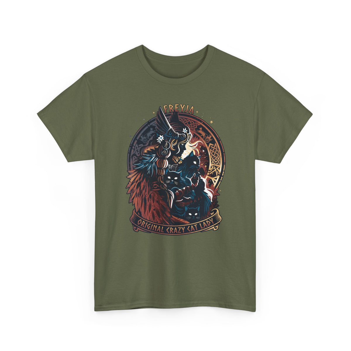 Crazy Cat Lady T-Shirt — Freyja Original Cat Lover Tee