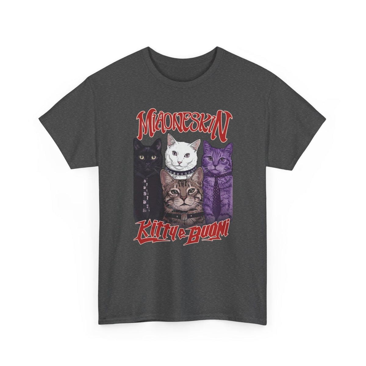 MIAONESKIN Kitty e Buon T-Shirt
