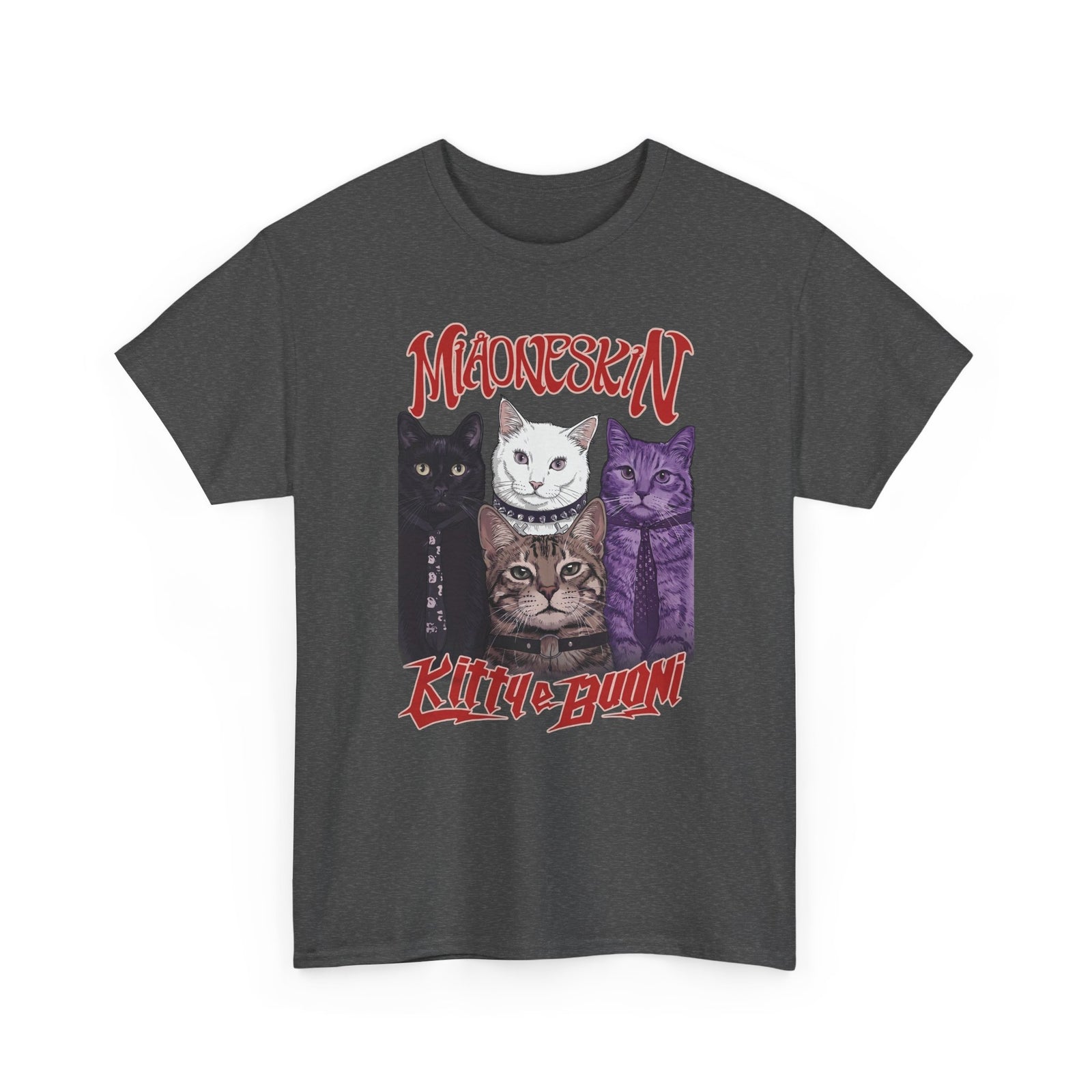 MIAONESKIN Kitty e Buon T-Shirt
