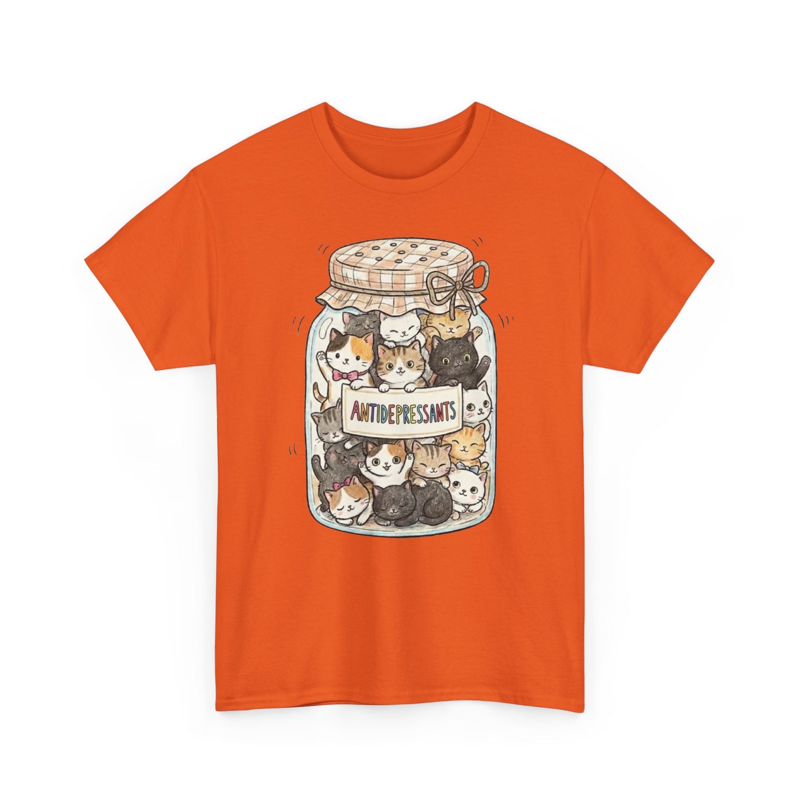Cats Are My Antidepressants Tee — Funny Cat Lover Shirt