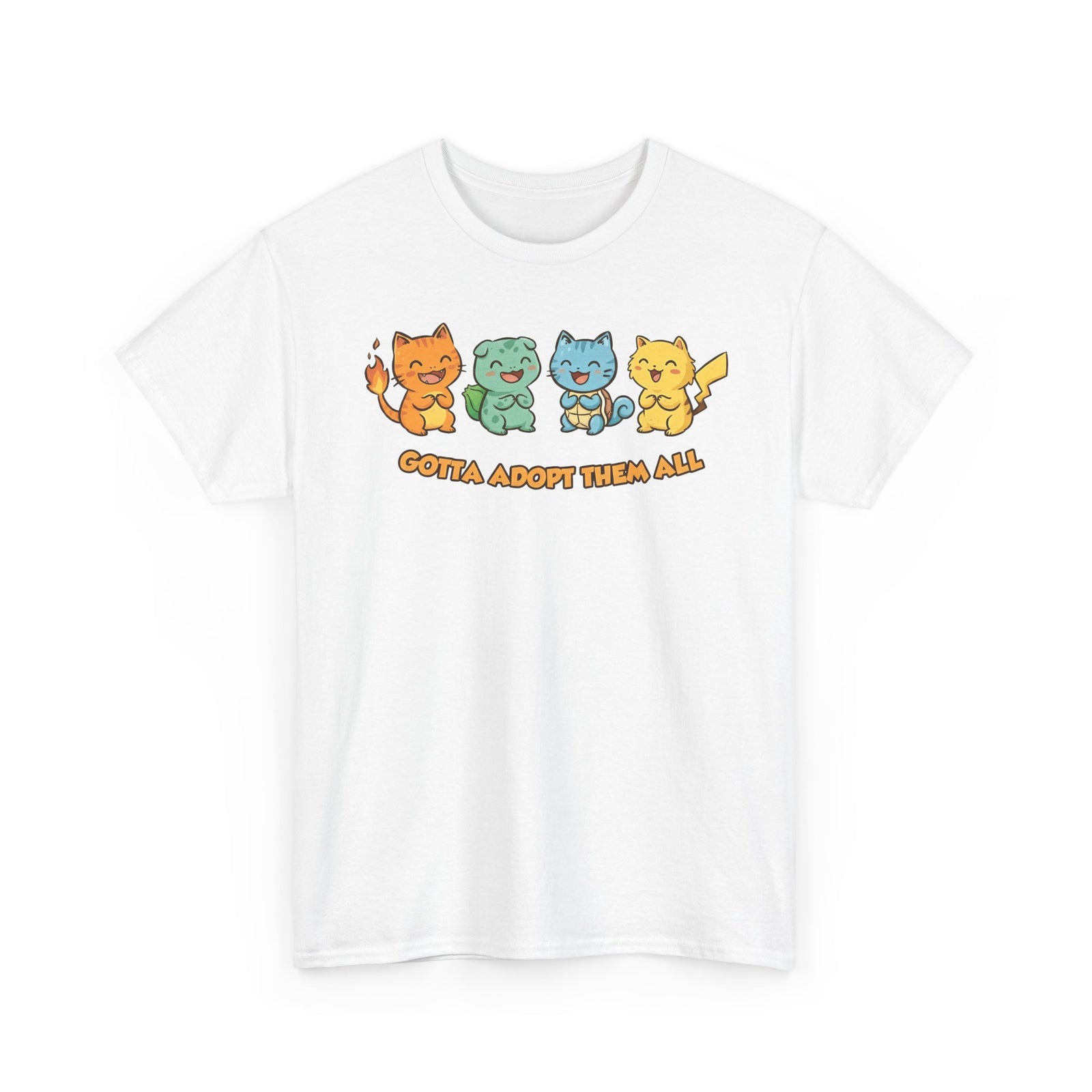 Gotta Adopt Them All Cat T-Shirt