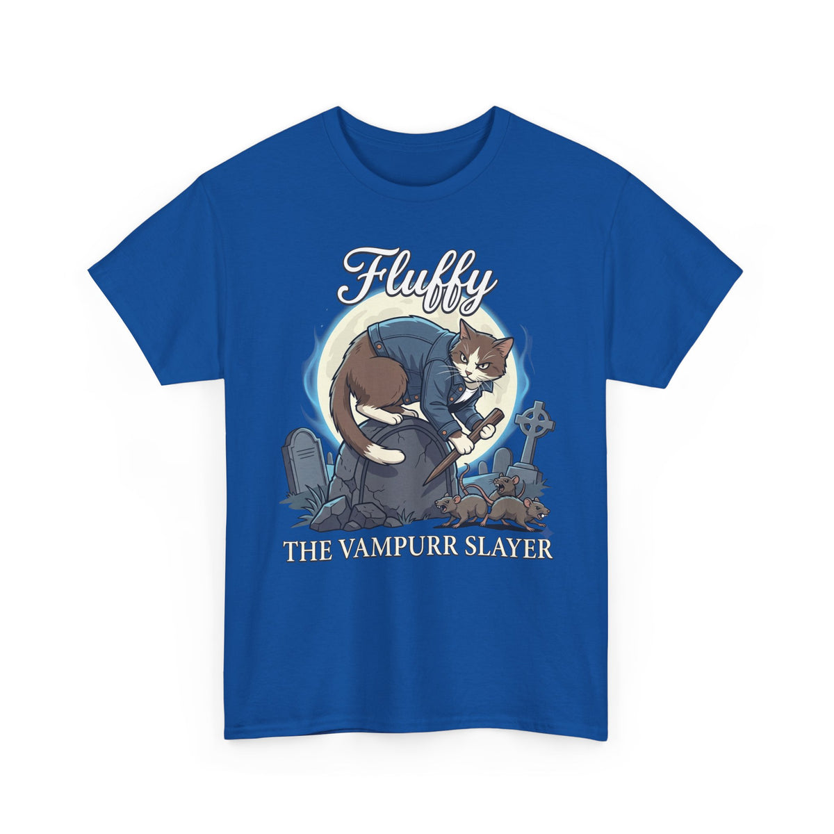 The Vampurr Slayer Cat T-Shirt