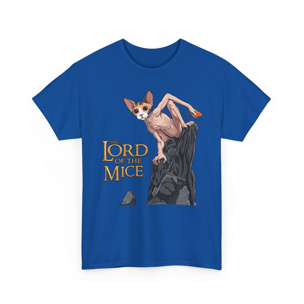 Lord of the Mice T‑Shirt — Fantasy Sphynx Cat Parody Tee