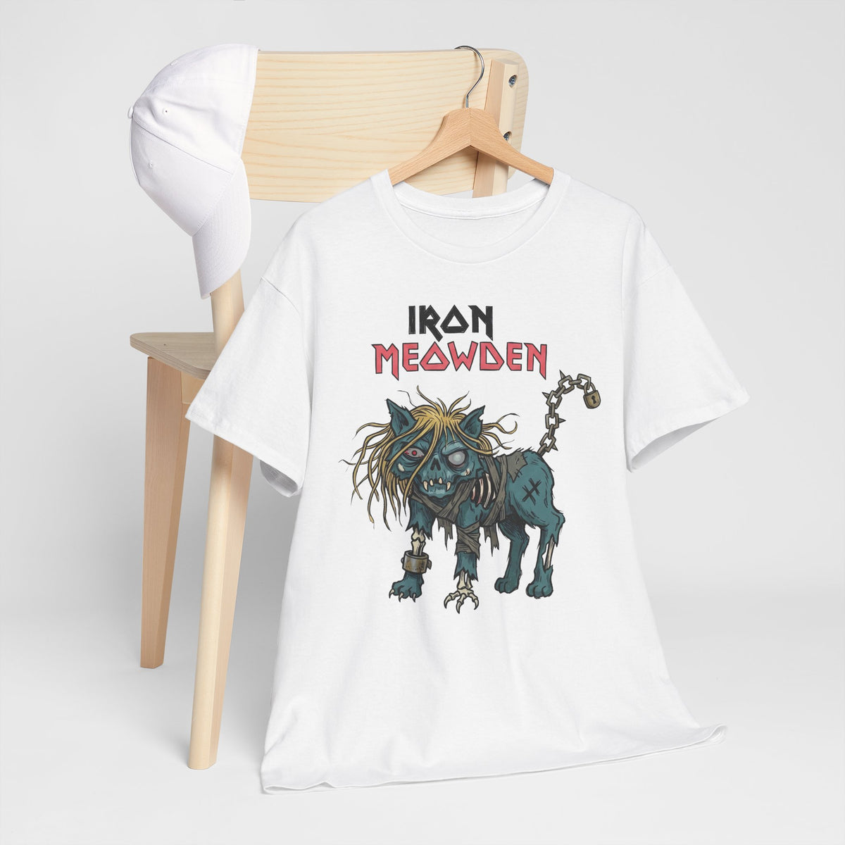Cat Rock Hip Hop T-Shirt — Vintage Cat Band Graphic Tee