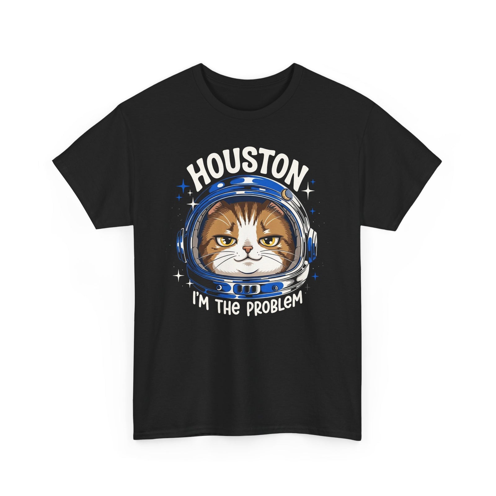 Houston I'm the Problem Space Cat T-Shirt